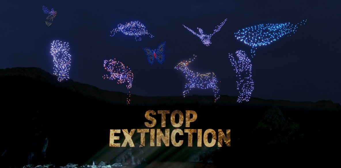 300 drones: Greenpeace film