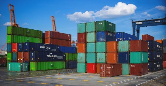 Containerschiff Stage