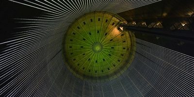 Gasometer-Oberhausen-Lichtinstellation