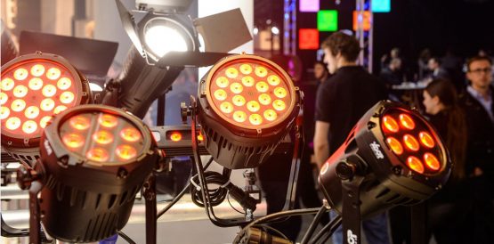 Prolight + Sound light stage exhibitor