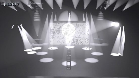 3rd Place Future Talents Project 2017: Light show "Temple Walls"