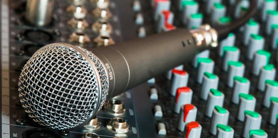 Tontechniker-Ausstattung