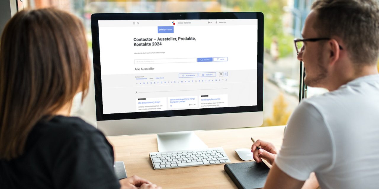 Ausstellersuche der Prolight + Sound