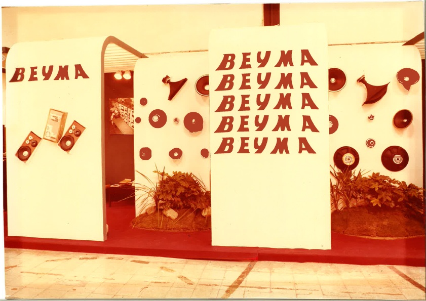 Beyma Stand Musikmesse 1974