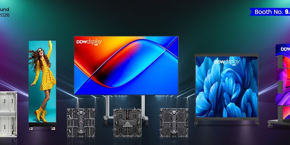 DDW Display showcases LED screens and modules for Prolight + Sound Guangzhou DDW Display showcases LED screens and modules for Prolight + Sound Guangzhou