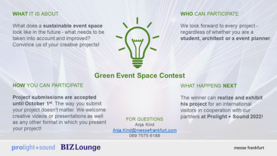 Green Event Space Contest