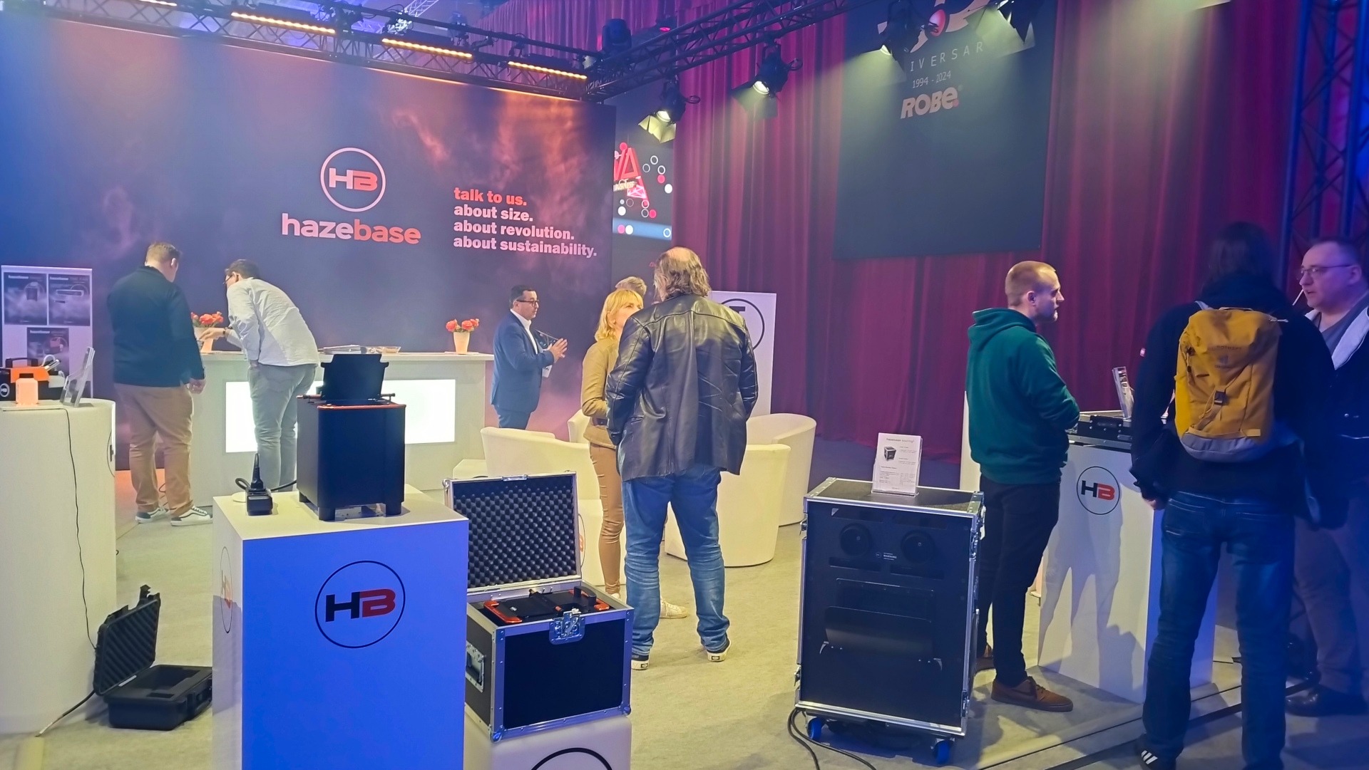 Hazebase auf der Prolight + Sound 2024