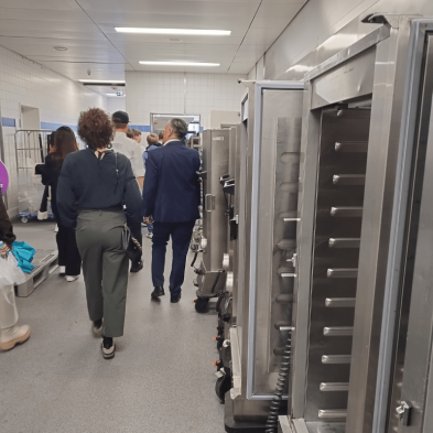 Backstage Rundgang Prolight + Sound 2023