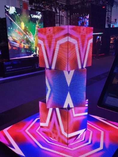 LED screens at Prolight + Sound