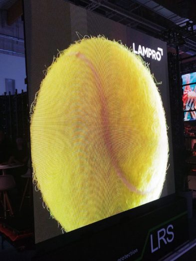 LED screens at Prolight + Sound