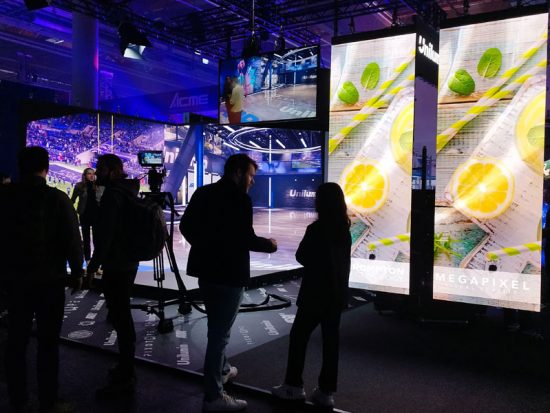 LED screens at Prolight + Sound