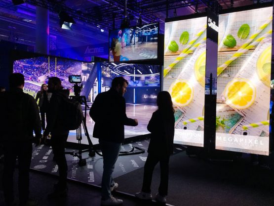 LED screens at Prolight + Sound