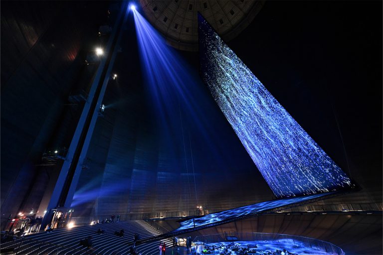 planet ocean immersive art experience at gasometer