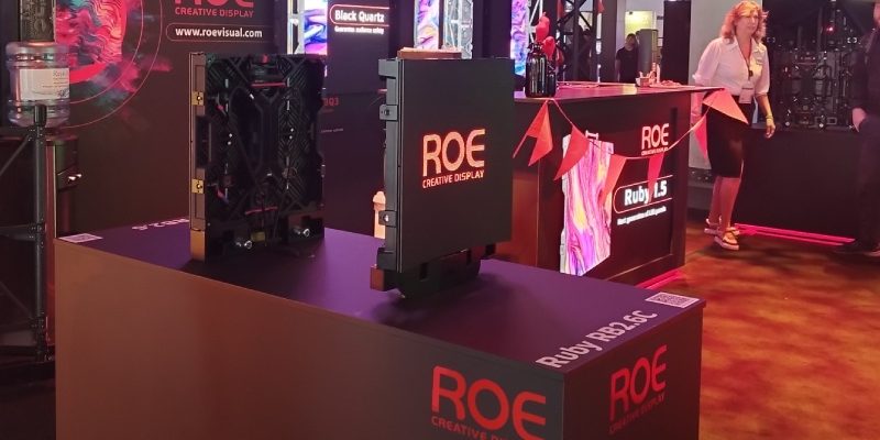 ROE Ruby RB 2.6C at the Prolight + Sound 2023