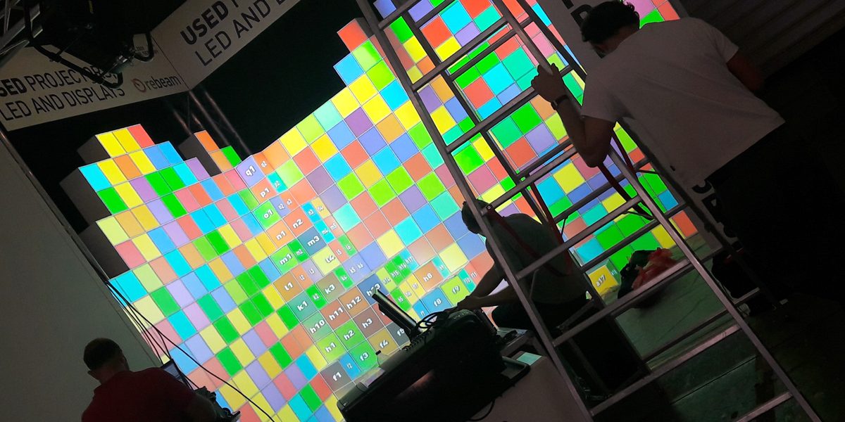 Setting up Prolight + Sound 2018