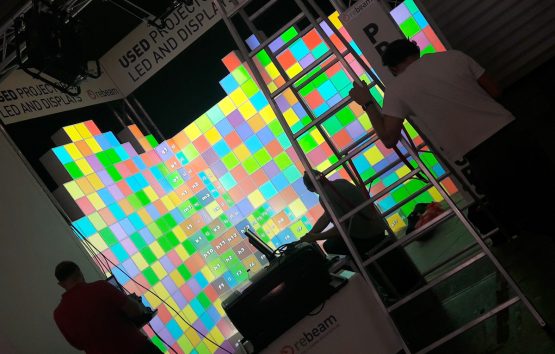 Setting up Prolight + Sound 2018